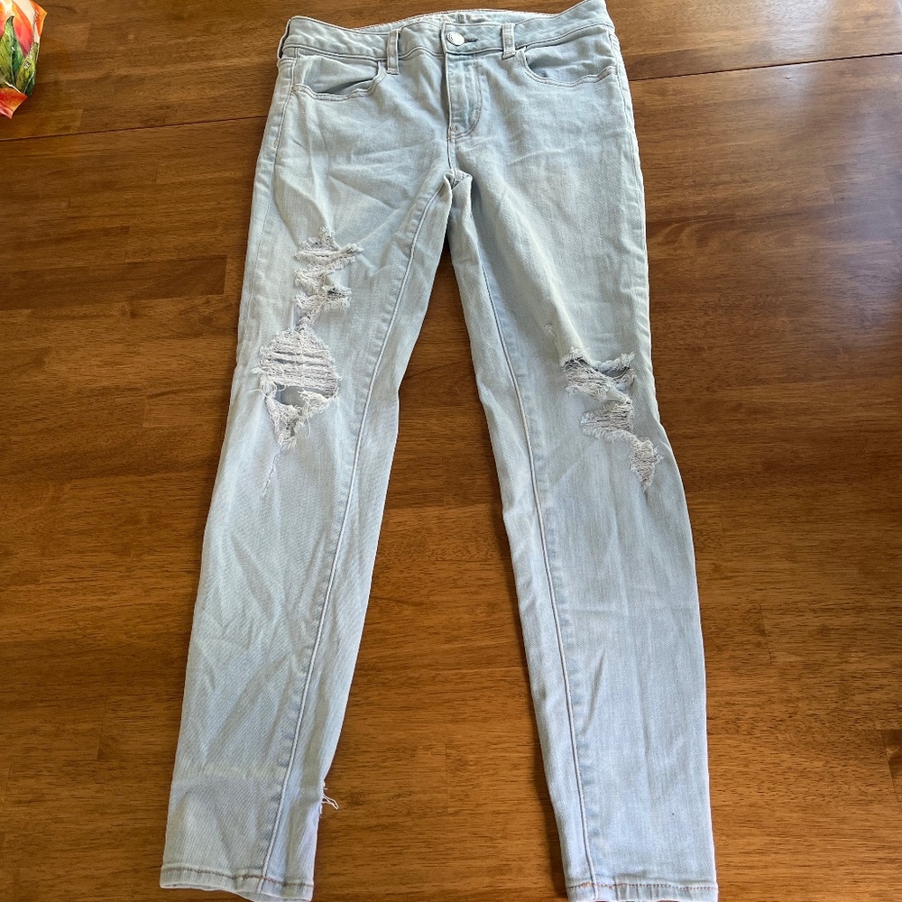 American Eagle  Outfitters Ripped Jeans